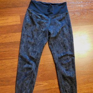 H&M Sport Snake Skin / Reptile Print Yoga Pants XS
